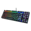 Mechanical Gaming Keyboard USB Wired 89 Keys Backlight Laptop Brown Switch