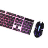 RGB Backlit Mechanical Gaming Keyboard 104 Keys USB  Black  Keyboard mouse