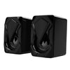 Computer Speakers 2* 3W Gaming PC Loud Speaker RGB with Enhanced Stereo Bass