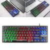 K16 87-Key USB Wired Gaming Keyboard Rainbow Backlight Keypads For PC Laptop