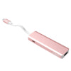 USB C HUB USB 3.0 Hub 4K HDMI Adapter 100W USB-C PD Charger AT101HP Pink