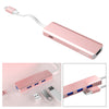 USB C HUB USB 3.0 Hub 4K HDMI Adapter 100W USB-C PD Charger AT101HP Pink