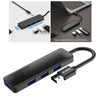 USB C HUB USB 3.0 Hub 4K HDMI Adapter 100W USB-C PD Charger AU101 Black