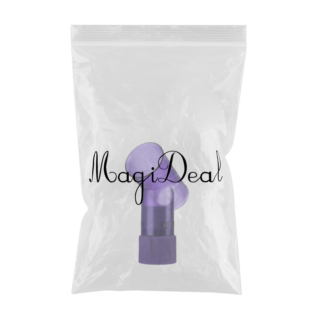 Hair Blow Dryer Wind Curl Diffuser Salon Hair Roller Drying Cap Purple