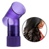 Hair Blow Dryer Wind Curl Diffuser Salon Hair Roller Drying Cap Purple