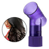 Hair Blow Dryer Wind Curl Diffuser Salon Hair Roller Drying Cap Purple