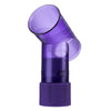 Hair Blow Dryer Wind Curl Diffuser Salon Hair Roller Drying Cap Purple