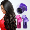 Hair Blow Dryer Wind Curl Diffuser Salon Hair Roller Drying Cap Pink