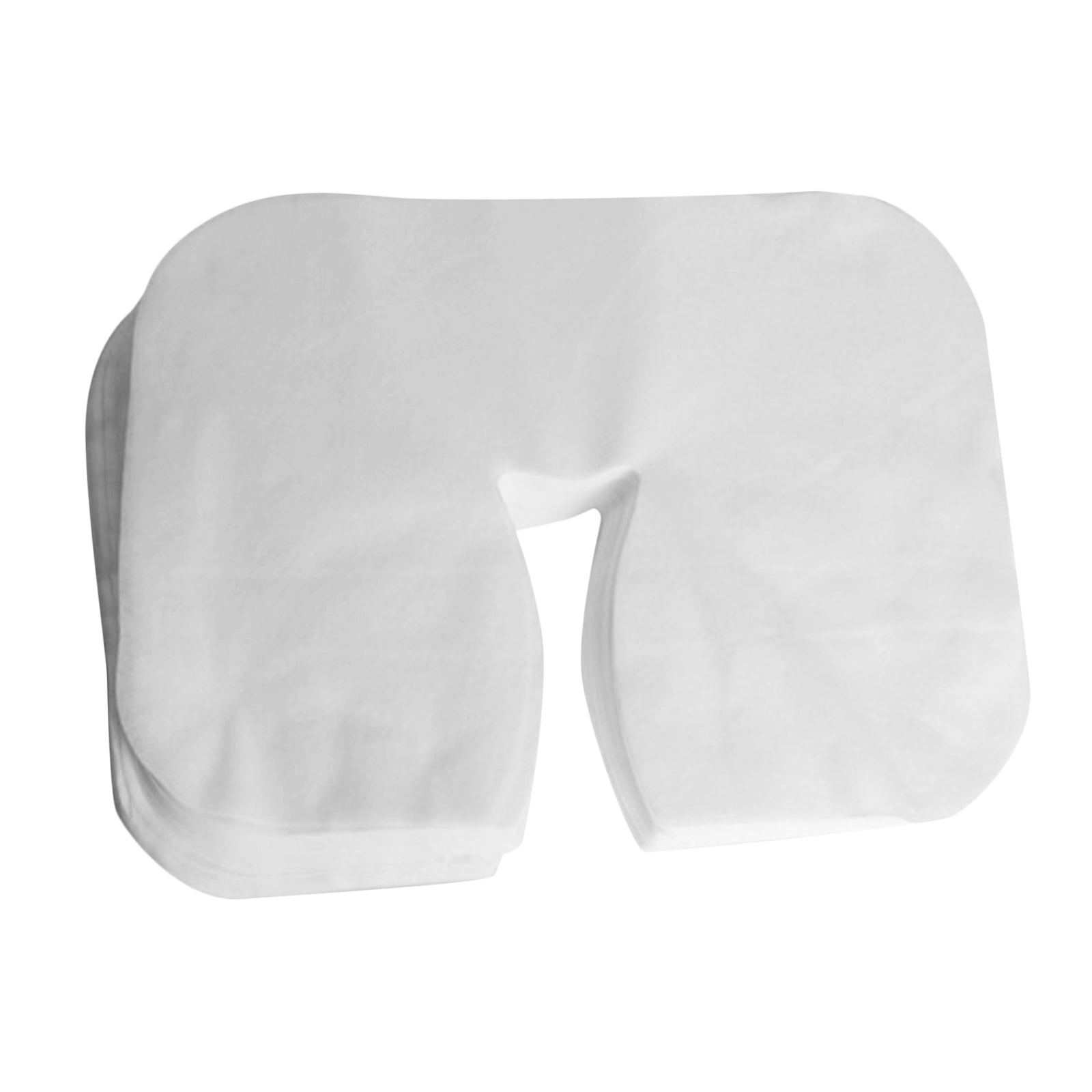 100x Disposable Massage Table Face Rest Cushion Cover Headrest Cradle Sheet