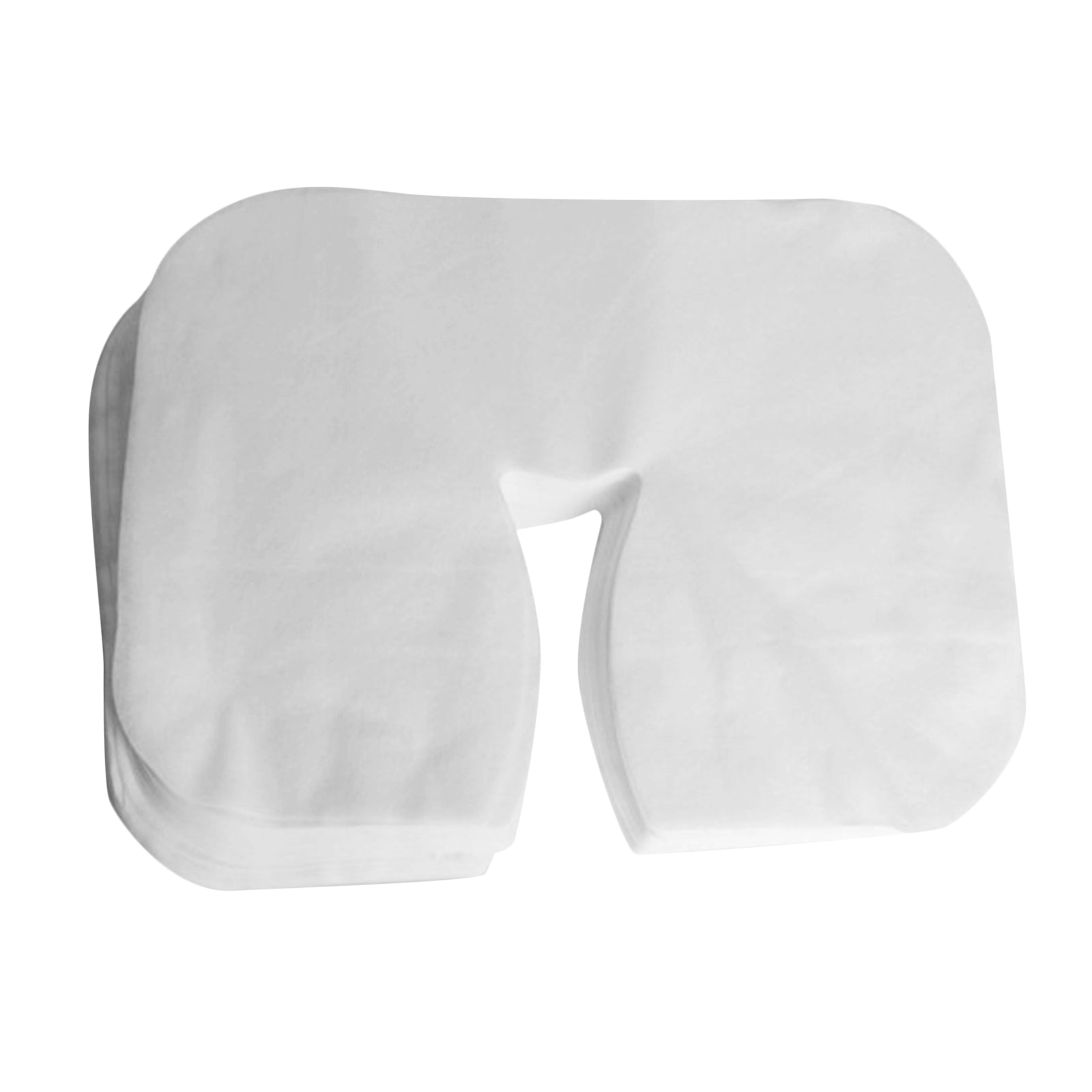 100x Disposable Massage Table Face Rest Cushion Cover Headrest Cradle Sheet