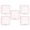 5x Face Mouth Cover Box Reusable Portable Mouth Cover Storage Bag Pink