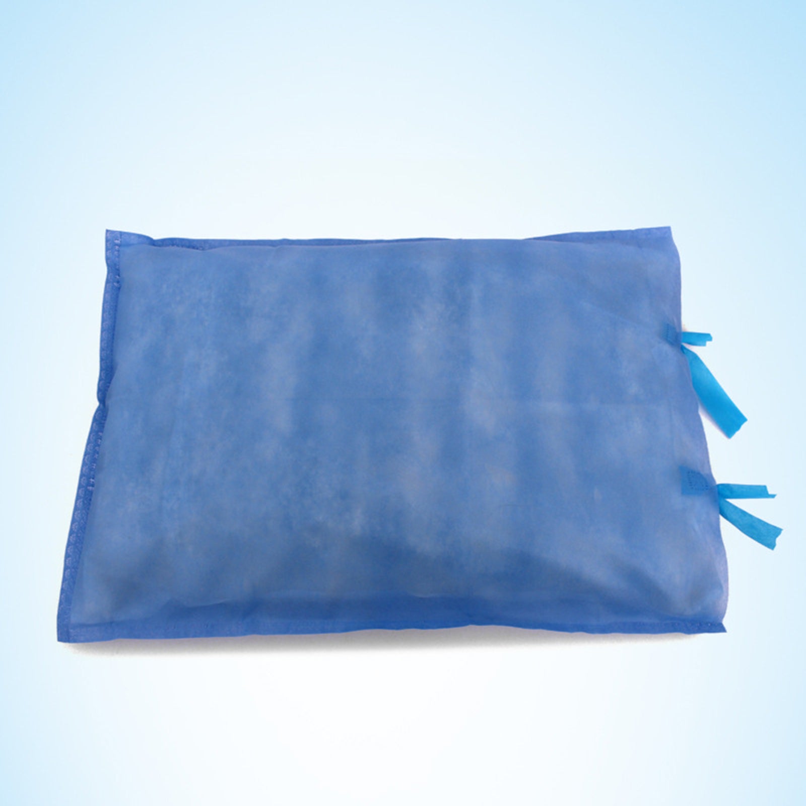 20pcs  Disposable Pillow Cases Blue 20x28   inch