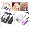 Electric Nail File Drill Acrylic Pedicure Manicure Salon Machine Tools Black