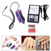 Electric Nail File Drill Acrylic Pedicure Manicure Salon Machine Tools Black