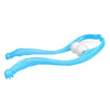 U-Shaped Handheld Neck Soreness Stress Relief Massager Anti-slip Handle Blue