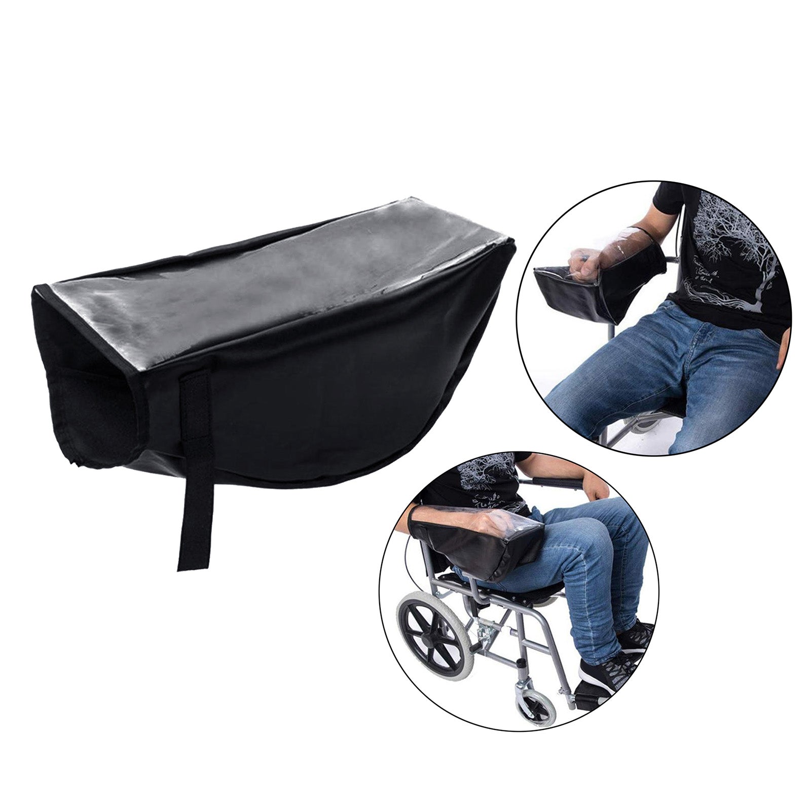 Power Wheelchair Joystick Control Panel Armrest Cover Waterproof