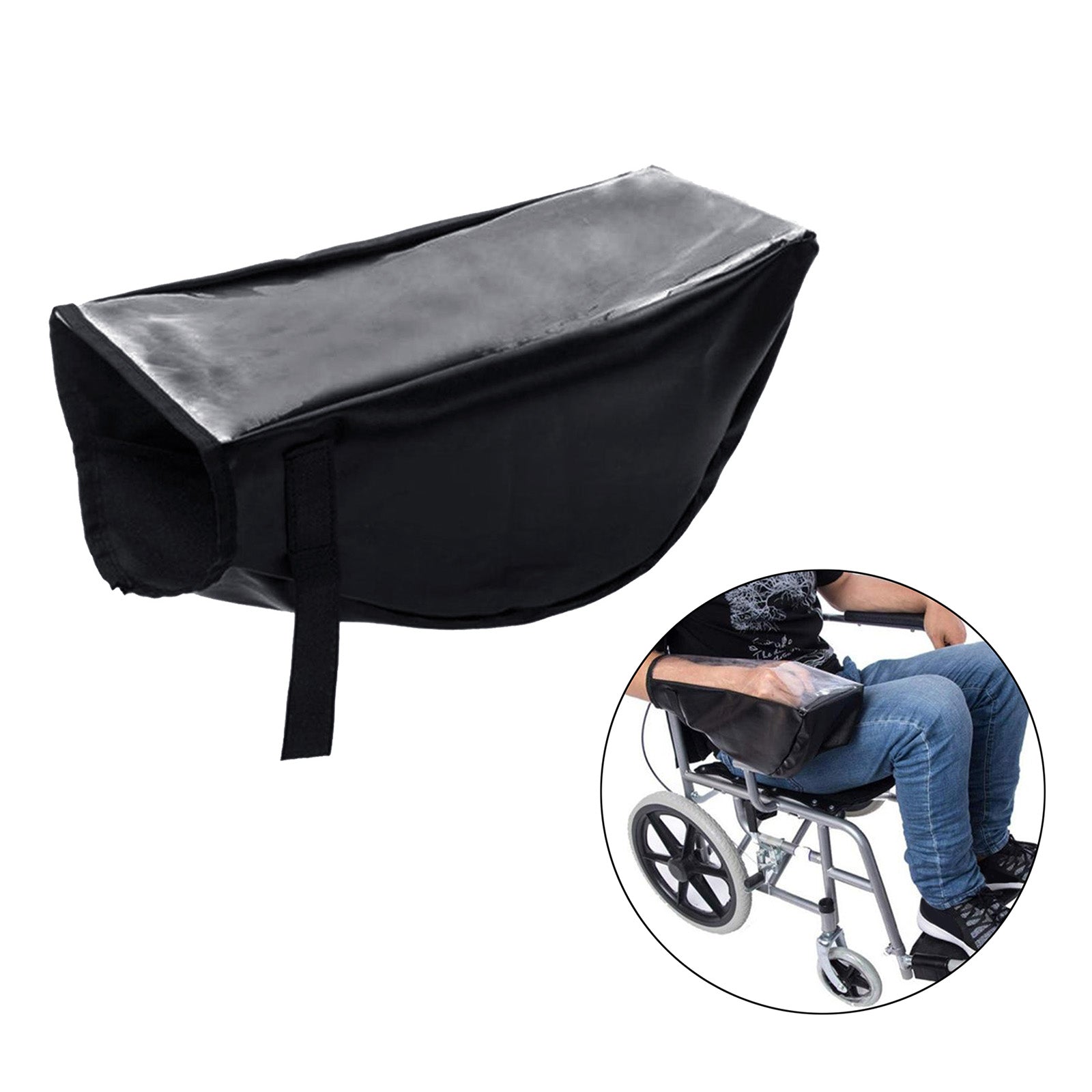 Power Wheelchair Joystick Control Panel Armrest Cover Waterproof