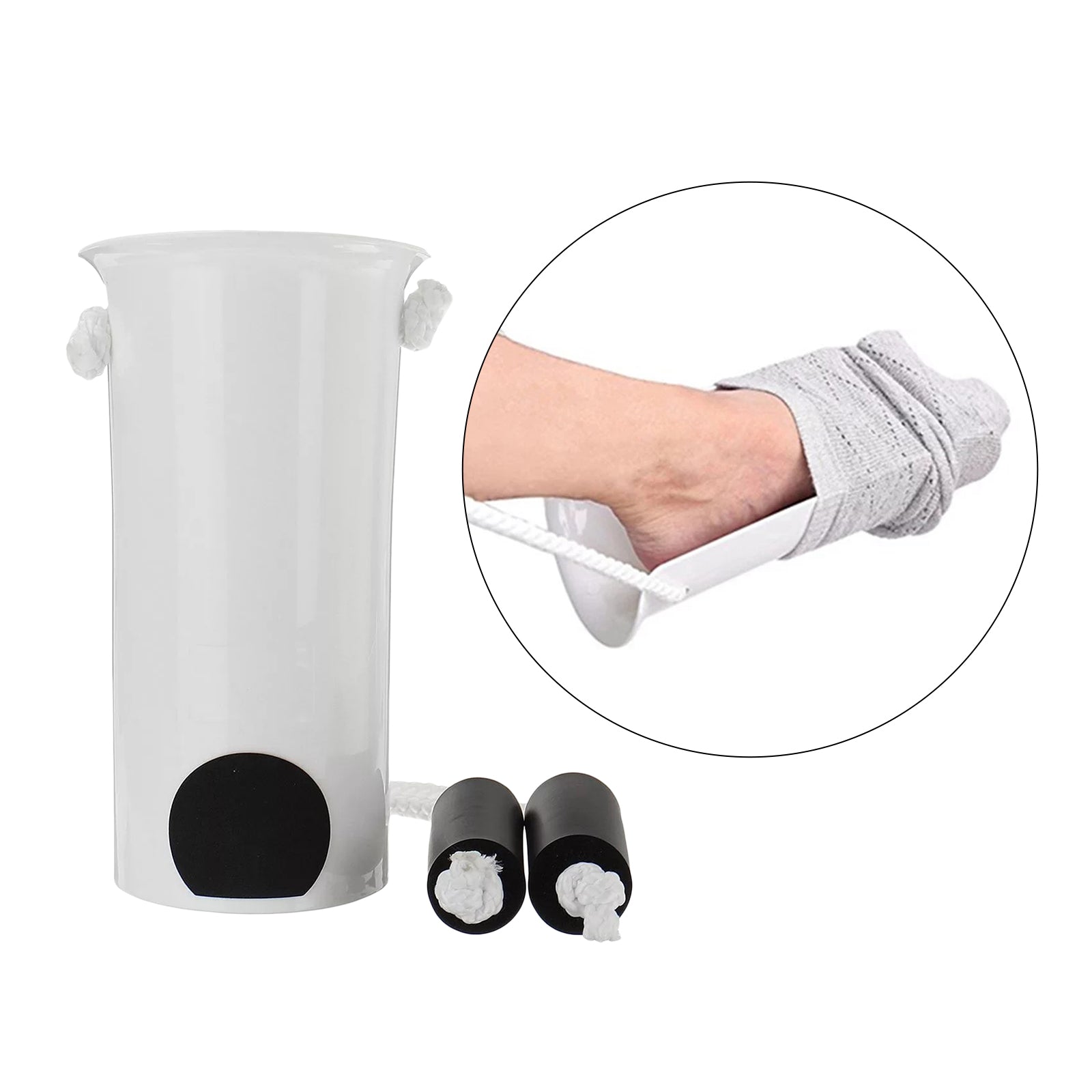 Sock Aid Helper Easy On & Off Pulling Assist Device for Elderly Sock Aid