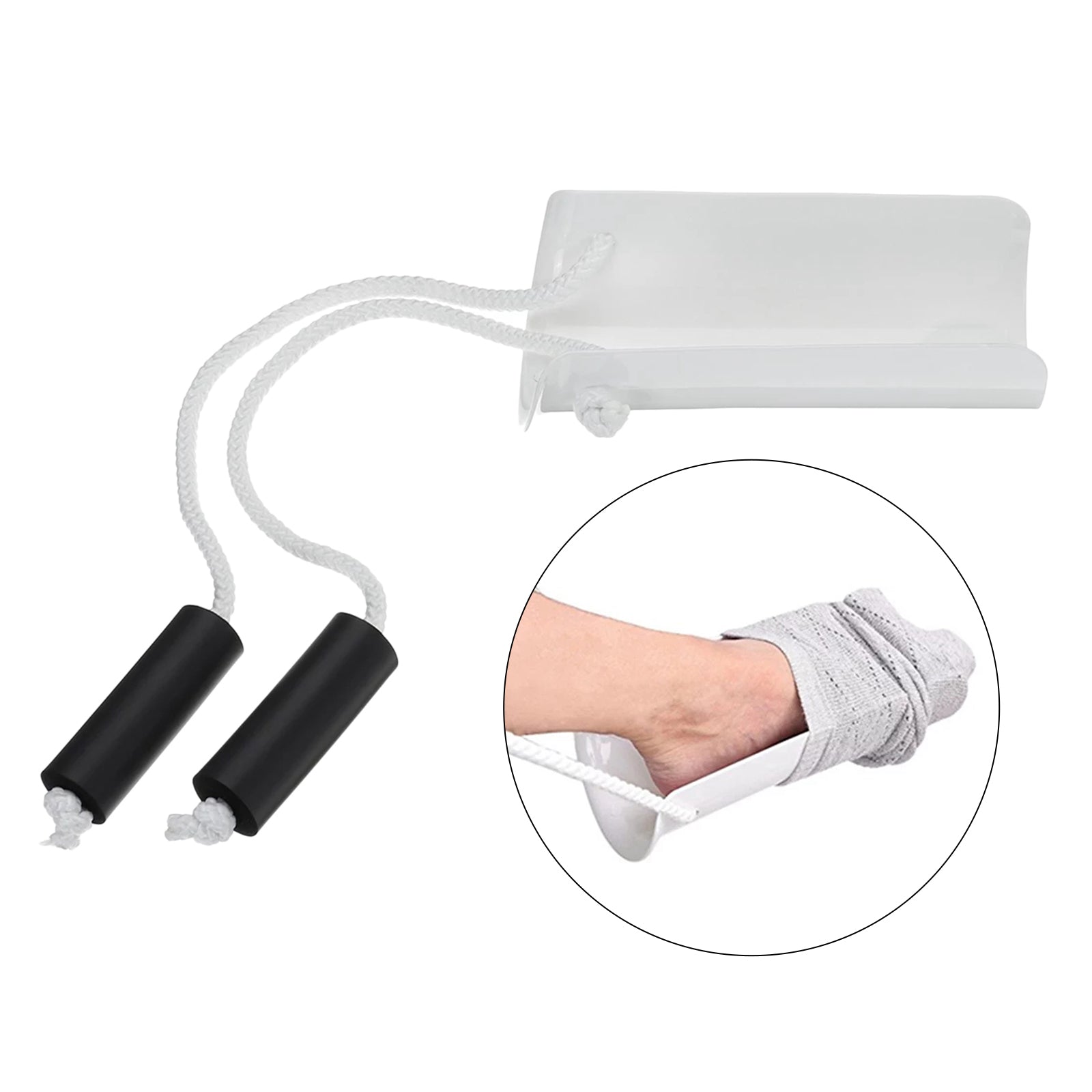 Sock Aid Helper Easy On & Off Pulling Assist Device for Elderly Sock Aid