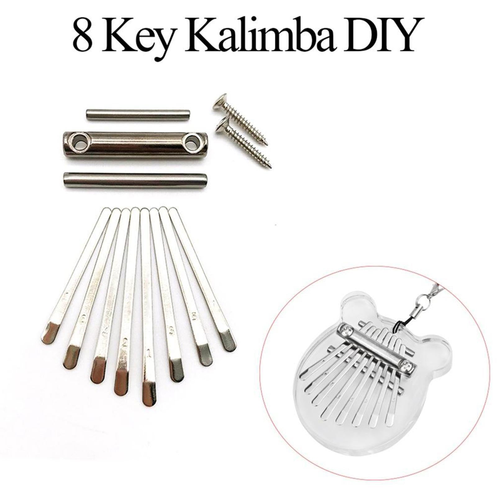 8 Key Mini Kalimba Thumb Piano Finger Percussion Musical Instrument for Kids