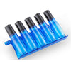 5Slot Essential Oil Display Stand Holder Organizer Storage Rack 3 Pcs Blue