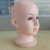 Baby Kids PVC Mannequin Head Model Wig Glasses Hat Display Stand