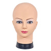 Female PVC Mannequin Head Model Wig Glasses Hat Display Stand 09A-4H