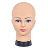 Female PVC Mannequin Head Model Wig Glasses Hat Display Stand 09A-4H