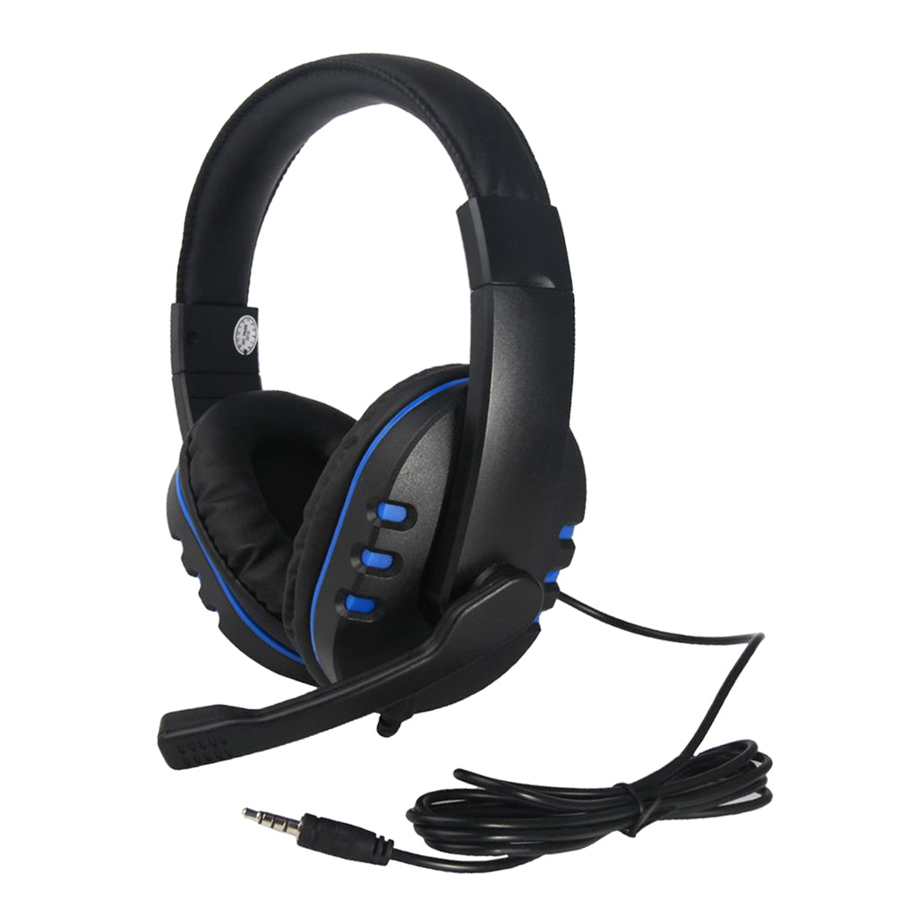 Gaming Headset USB Wired Over Headphones Stereo with Mic Fit for Xbox One PC