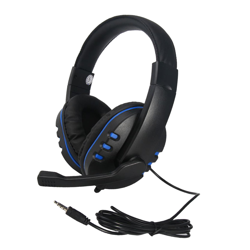 Gaming Headset USB Wired Over Headphones Stereo with Mic Fit for Xbox One PC