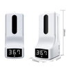 Wall-Mounted Non-Contact Digital Thermometer +1000ml Soap Dispenser 2 in 1