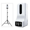 Wall-Mounted Non-Contact Digital Thermometer +1000ml Soap Dispenser 2 in 1