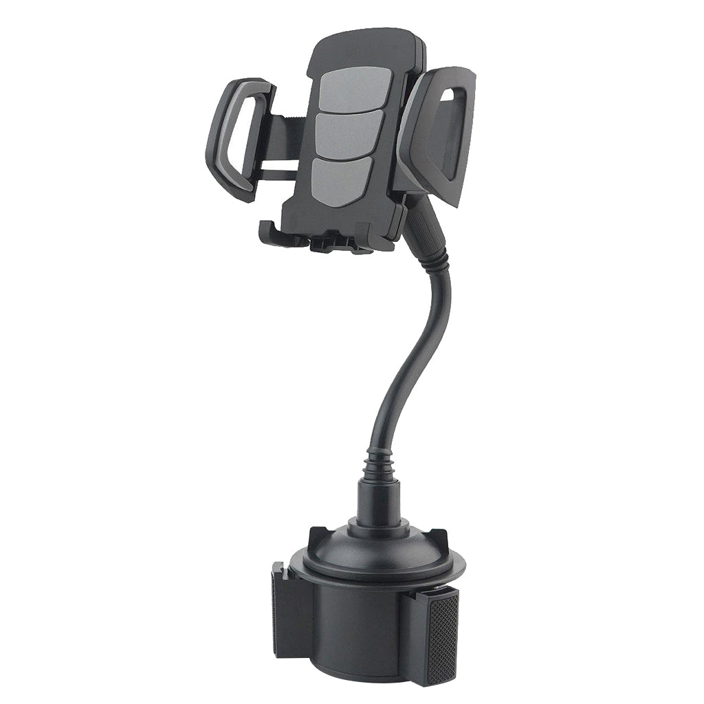 Universal Adjustable Car Mount Gooseneck Cup Holder Cradle for Cell Phone