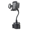 Universal Adjustable Car Mount Gooseneck Cup Holder Cradle for Cell Phone