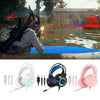 G58 Gaming Headset Stereo Surround Headphone 3.5mm Wired w/Mic LED Black