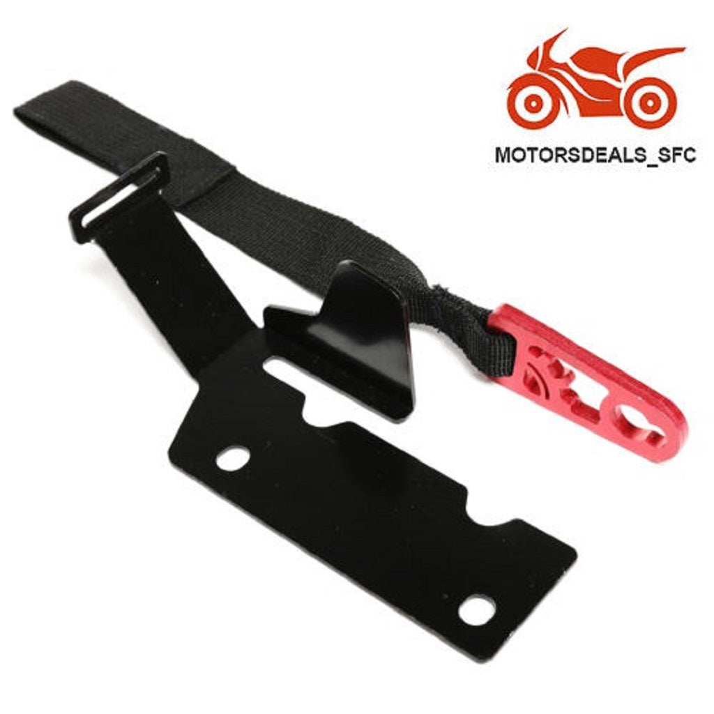 Car Rear Seat Release Pull Strap Belt Latch Kit For Ford F-150 F-250 F-350