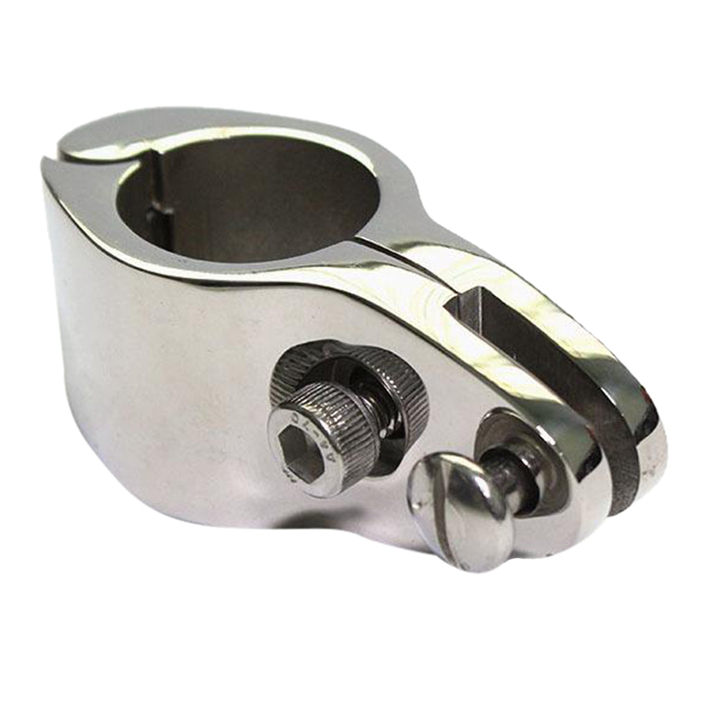 Boat Bimini Top Hinged Jaw Slide Boat Canopy Tube Clamp for 1" Tube