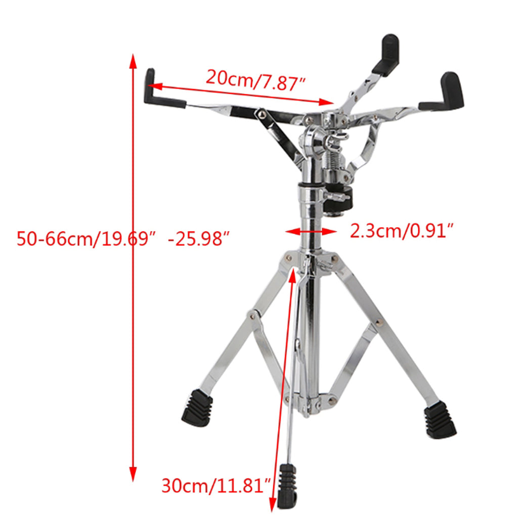 Snare Heavy Duty Drum Grab Stand Hardware Accessory Single Braced