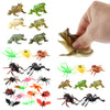 Big Spider Insects Model Simulation Joke Prank Toy Halloween Gift Toys 12pcs