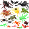 Big Spider Insects Model Simulation Joke Prank Toy Halloween Gift Toys 6pcs