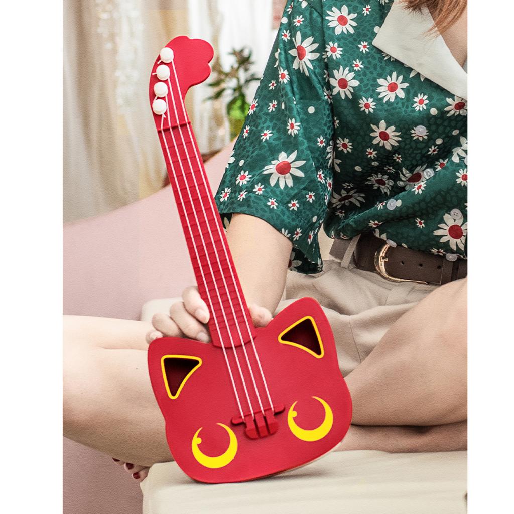 17" Children's Kids Ukulele Toys Preschool Play Game Babies Birthday Gift red