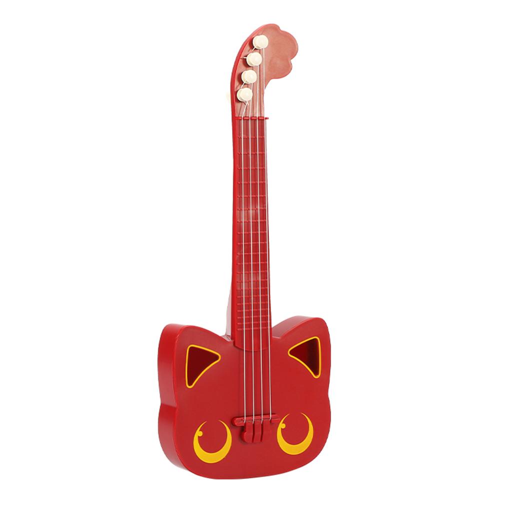 17" Children's Kids Ukulele Toys Preschool Play Game Babies Birthday Gift red