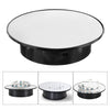 Electric Rotating Display Stand Turntable for Jewelry Watch  Black-Mirror