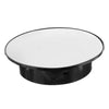 Electric Rotating Display Stand Turntable for Jewelry Watch  Black-Mirror