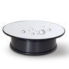 Electric Rotating Display Stand Turntable for Jewelry Watch  Black-Mirror