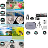 28X Zoom HD Lens Monocular Telescope+ Tripod +Clip for Universal Cell Phone