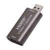 HDMI to USB3.0 Video Capture Adapter 1080P 4K Dongle Card for DSLR Camcorder