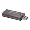 HDMI to USB3.0 Video Capture Adapter 1080P 4K Dongle Card for DSLR Camcorder