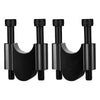 Universal Motorcycle Handlebar Riser Up Backs Bracket Kit 22mm Black