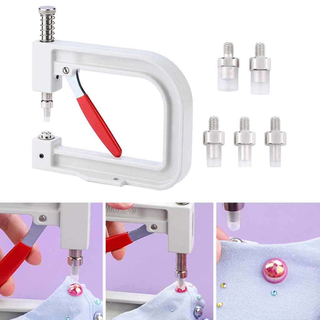 Manual Beading Machine Pearl Bead Rivet for Clothes Sewing Tools Repair